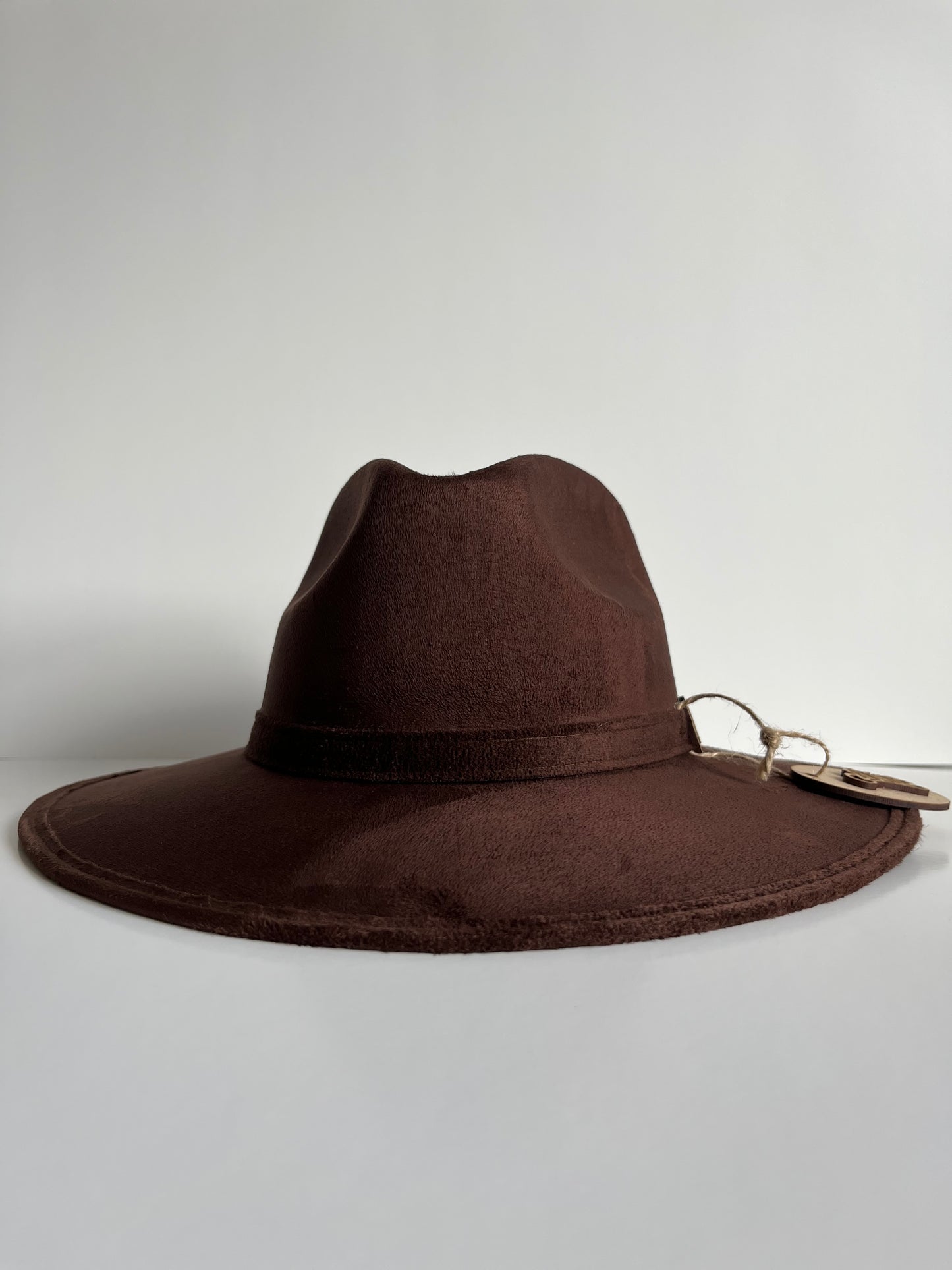 Suede Sombrero For Women ✵ Dark Brown