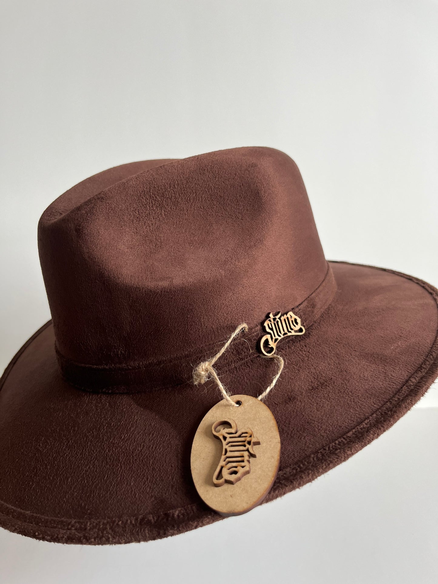 Suede Sombrero For Women ✵ Dark Brown