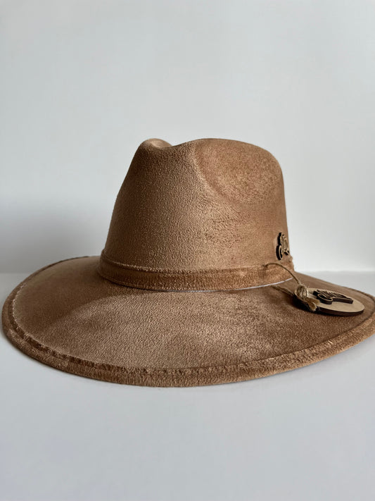 Suede Sombrero For Women ✵ Beige