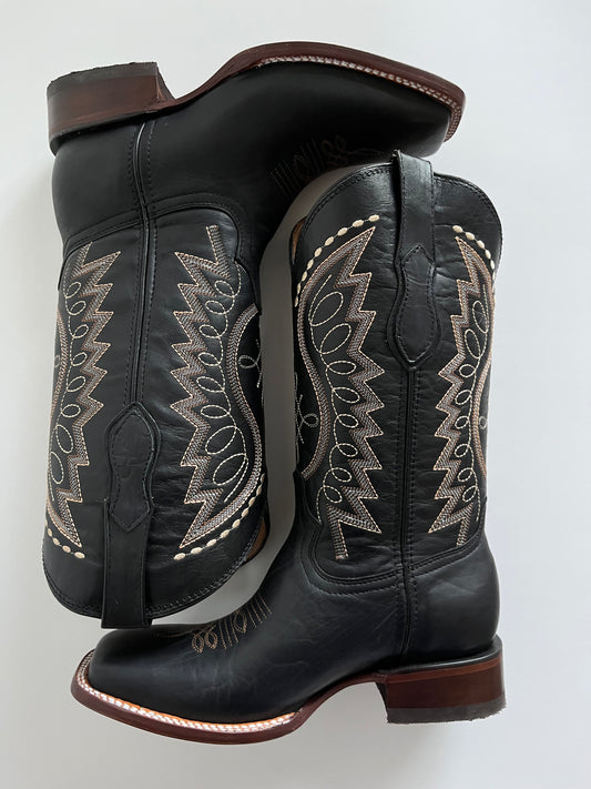 Square Toe Womens Boots - Durango Gold Rush ✪ Black