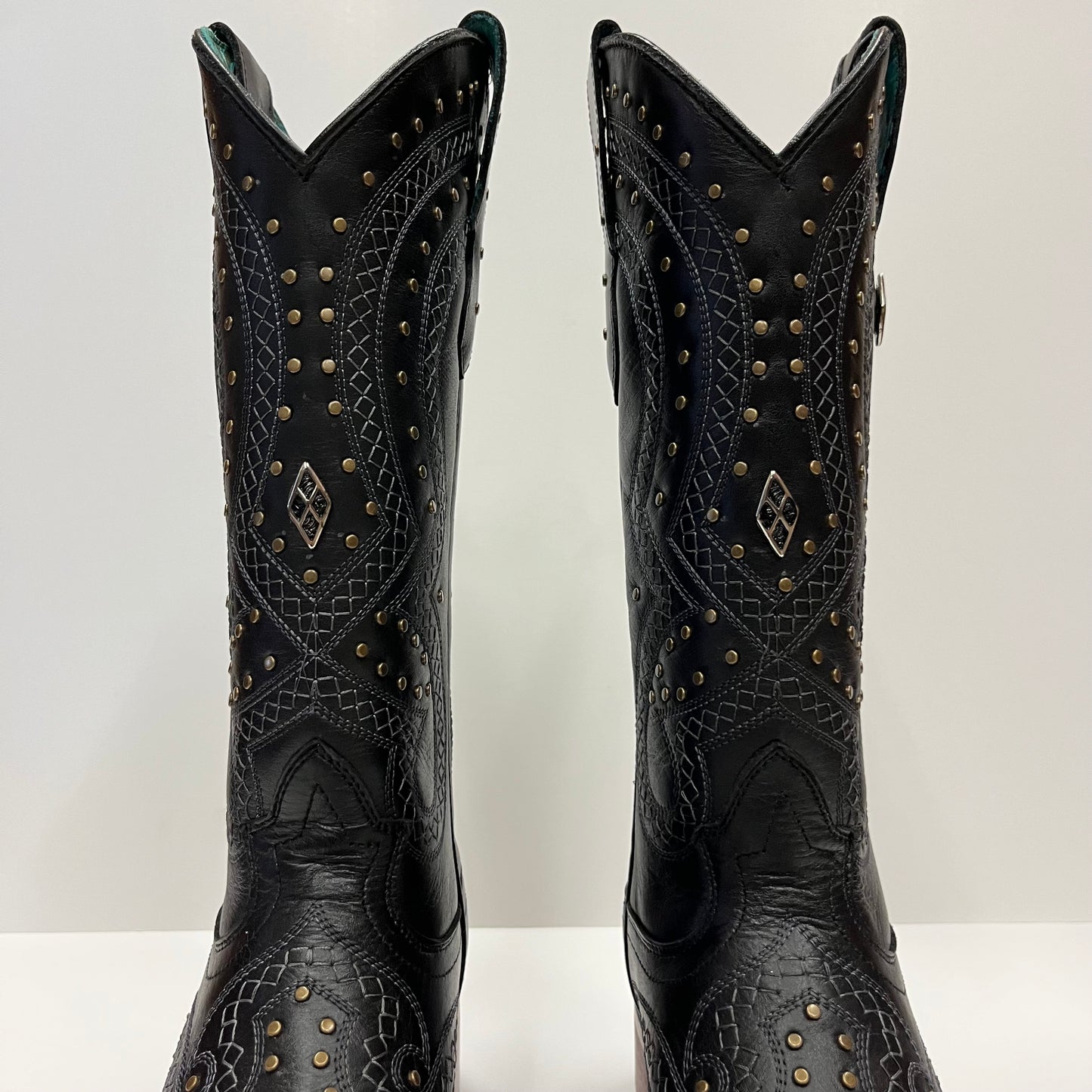 Black Studded Women's Boots ✴ Quincy