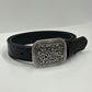 Black Ariat Glitter Laser Belt