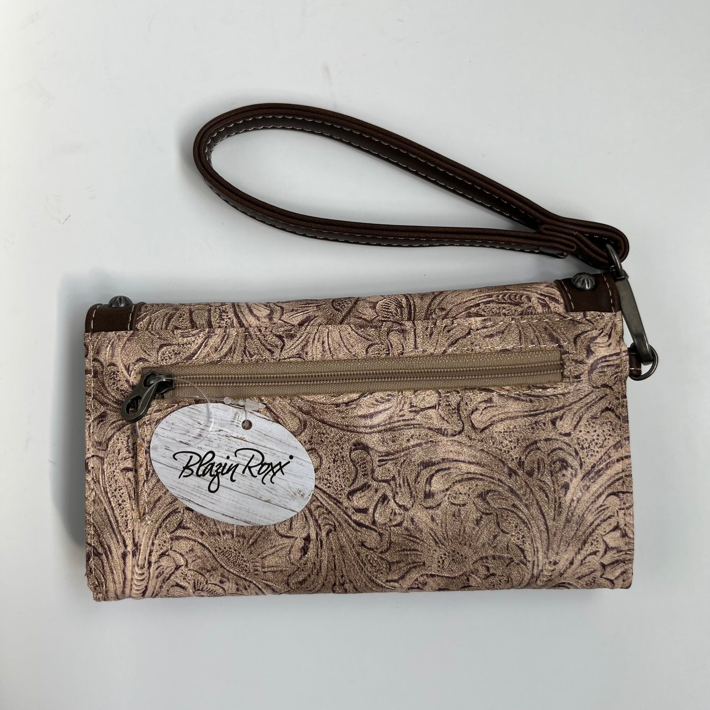 Flower Stone | Smokey Taupe Women's Clutch