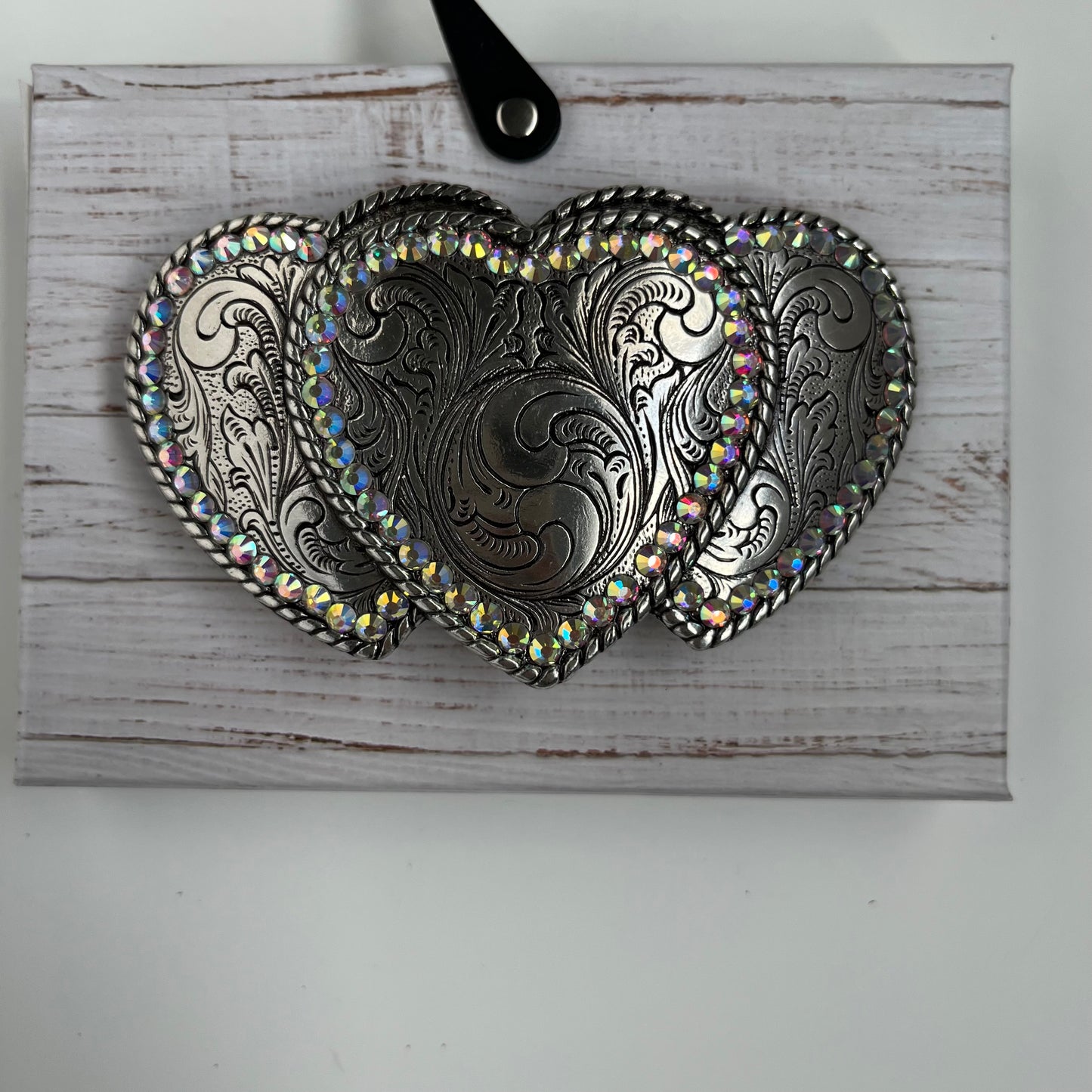 Triple Heart Belt Buckle For Women